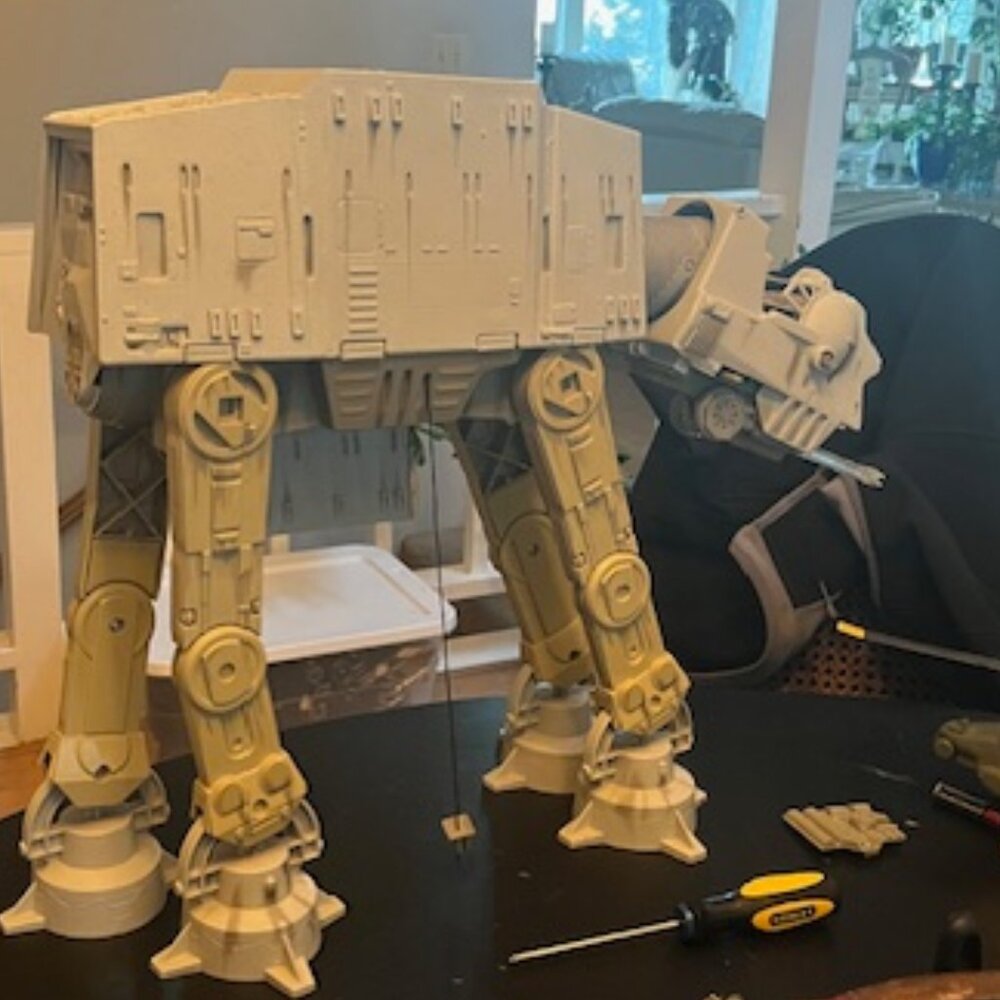 VINTAGE  1997 AT AT Walker Starwars